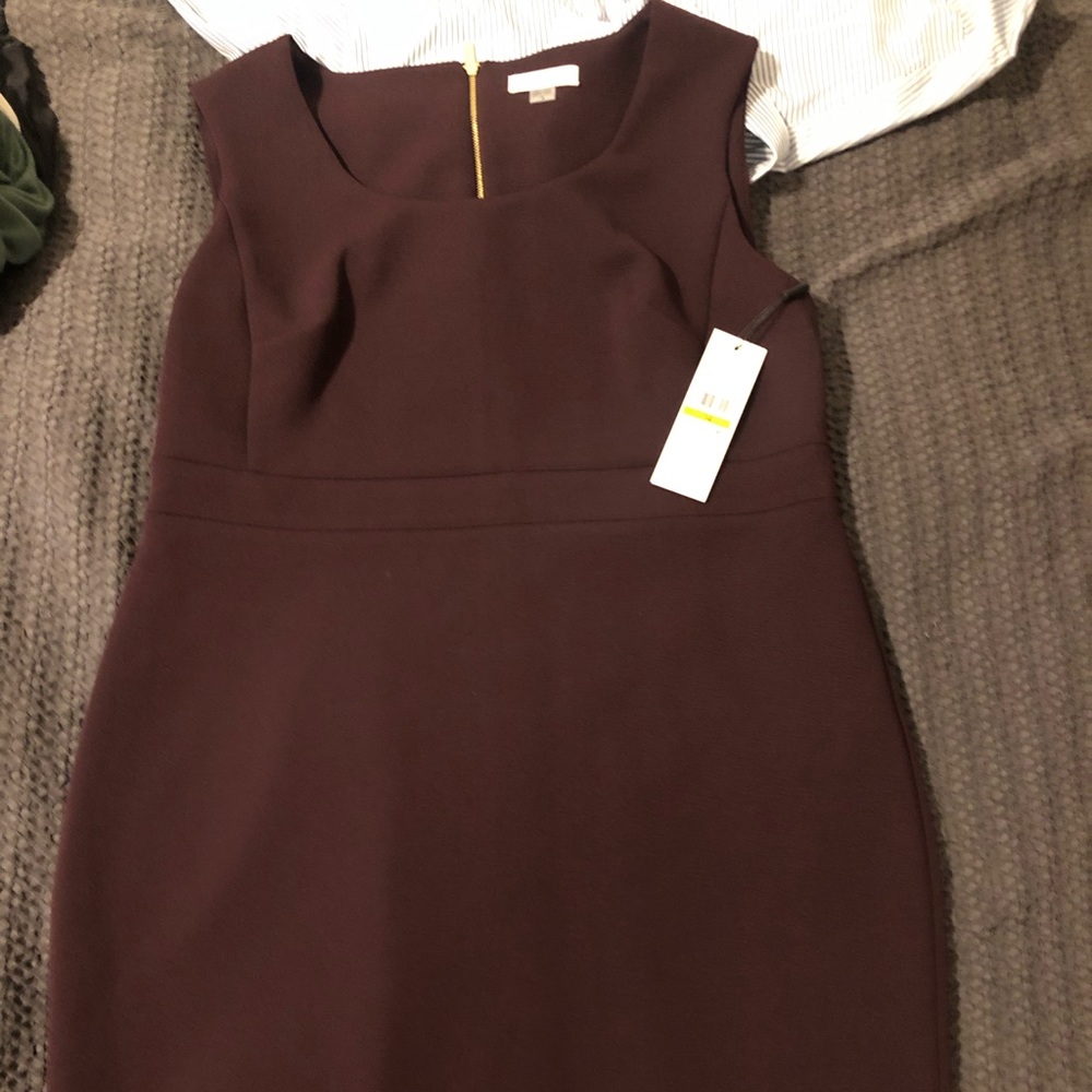 COPY - Calvin Klein burgundy dress for sale $55